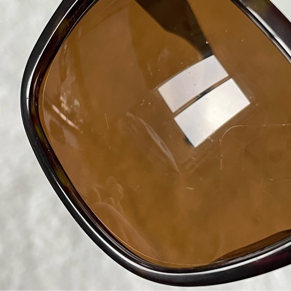 Versace VE 4179 Sunglasses Dark Havana Crystal Brown Color 108/51 Authentic - Picture 5 of 13